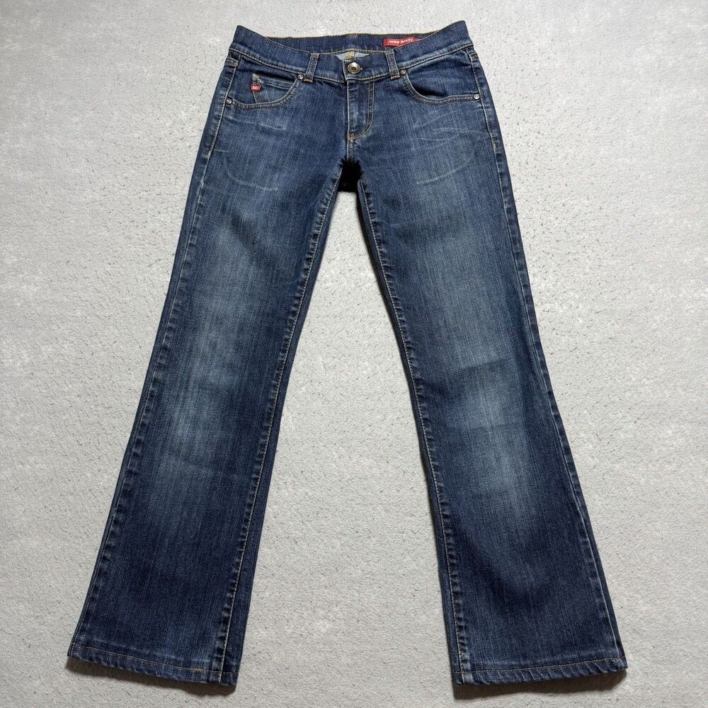 Miss Sixty Miss60 Jeans Women’s 28 Blue Low Rise Wash Denim Straight Pockets